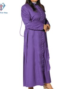 The Perfact Ladies Purple Cassock 33 Buttons