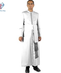 White Mens Cassock