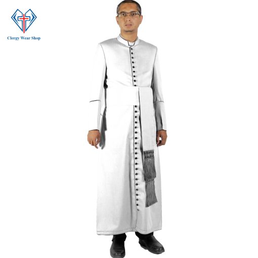 White Mens Cassock