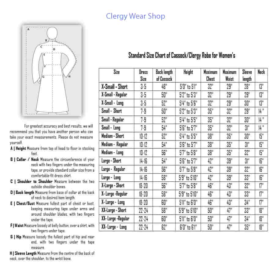 Ladies Robes Black With White Buttons
