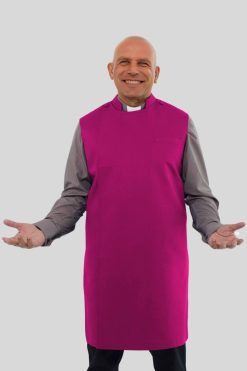 Clergy Apron Fuchsia Red Purple