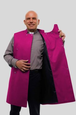 Clergy Apron Fuchsia Red Purple