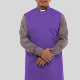 Roman Purple Liturgical Apron for Men – Classic Clergy Wear