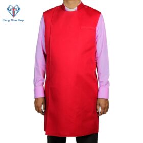 Clergy Apron Red why do bishops wear aprons