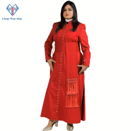 Ladies Cassock Red