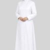 Traditional White Womens Anglican Cassock