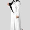 White Anglican Cassock for Women in Traditional Fit