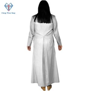 White Anglican Cassock for Womens
