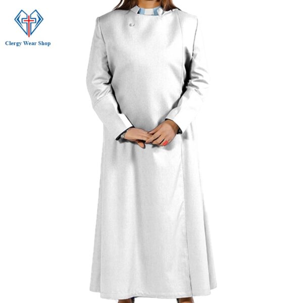 White Anglican Cassock for Womens