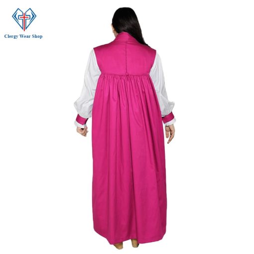 Womens Chimere Fuchsia Lady Bishop Rochet Chimere (3)