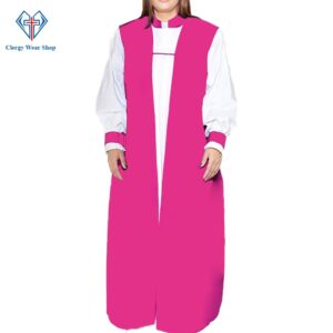 Womens Chimere Fuchsia Lady Bishop Rochet Chimere (3)
