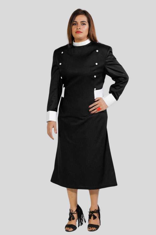 Women's Clergy Dresses Black