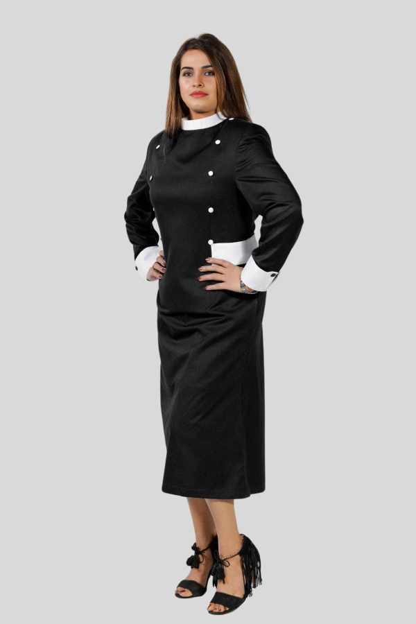 Women's Clergy Dresses Black
