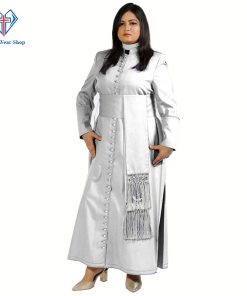 Womens White Cassock