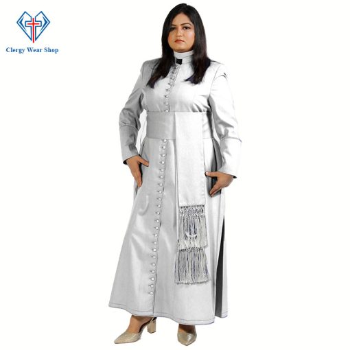 Womens White Cassock