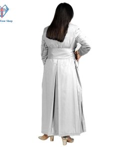 Womens White Cassock With White Triming