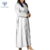 Womens White Cassock With White Triming