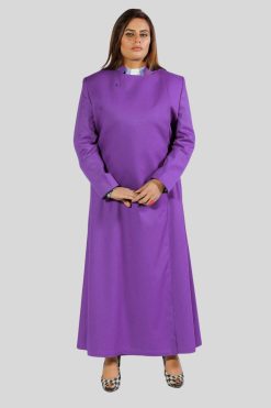 Anglican Cassock Purple for Womenβs