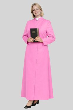 Celestial Pink Womens Anglican Cassock