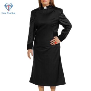 Designer Clergy Dresses Black