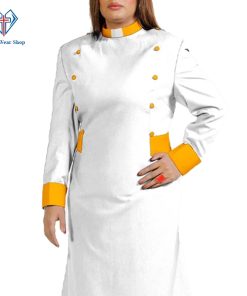 Designer Clergy Dresses White