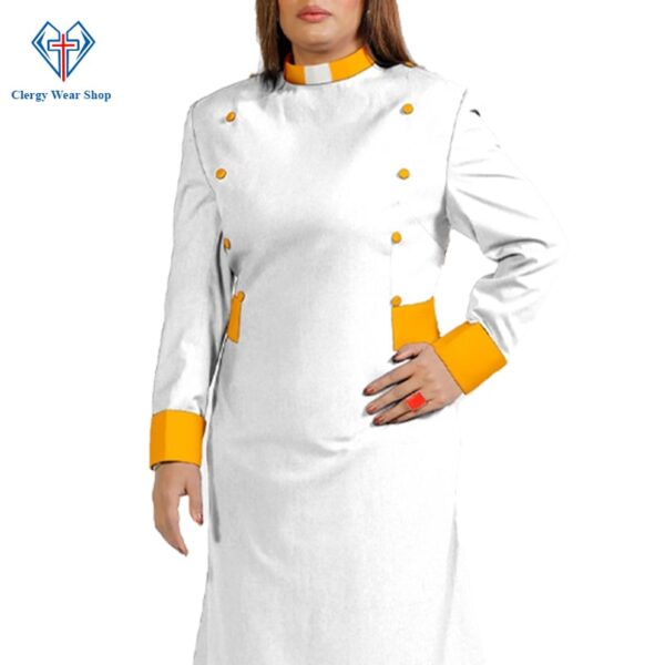 Designer Clergy Dresses White