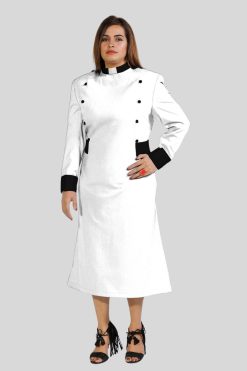 Elegant Designer Clergy Dress for Ministers