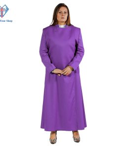 Purple Anglican Cassock for Women - Top Quality