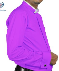 Purple Collar Shirt