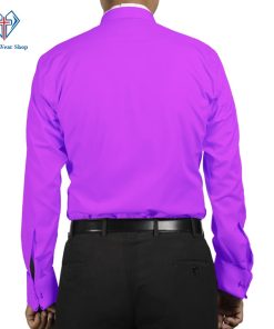 Purple Collar Shirt