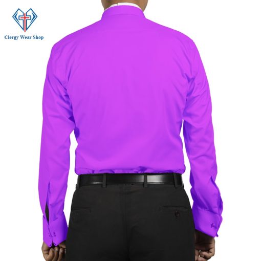 Purple Collar Shirt