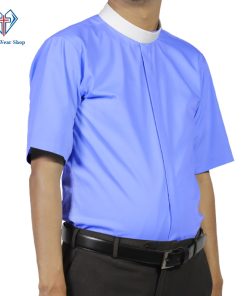 Royal Blue Clergy Shirt