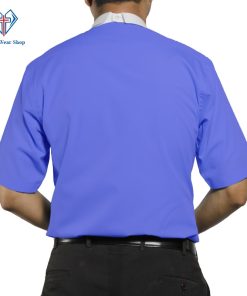 Royal Blue Clergy Shirt