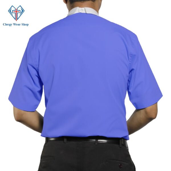 Royal Blue Clergy Shirt