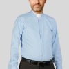 Sky Blue Clergy Shirt