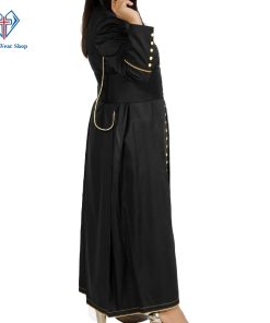 Women Clergy Robe Black