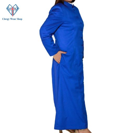 Women Clergy Robes Blue