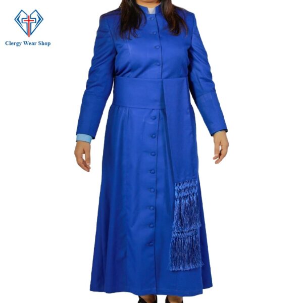 Women Clergy Robes Blue