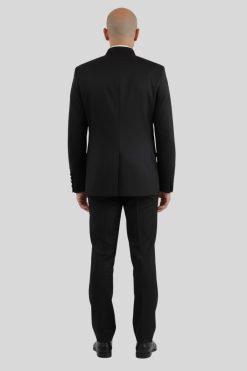 Black Clergy Jacket with Black Piping for Clergy Services