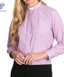 Women Clergy Shirts Lilac