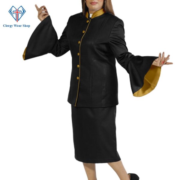 Clergy Suits for Women Black