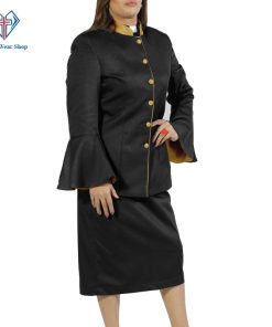 Clergy Suits for Women Black