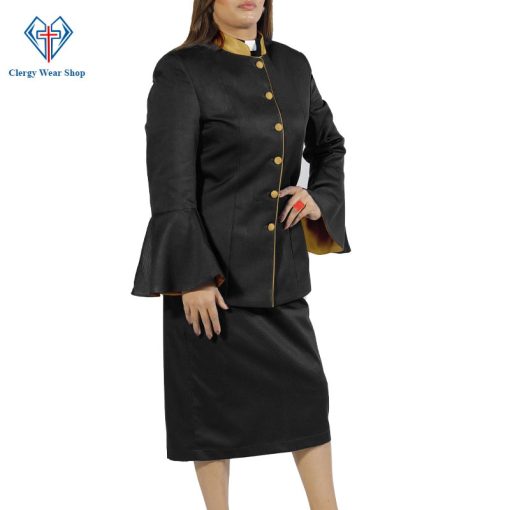 Clergy Suits for Women Black