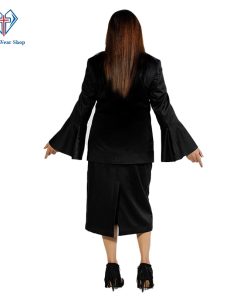 Clergy Suits for Women Black