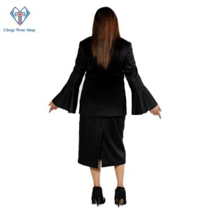 Clergy Suits for Women Black