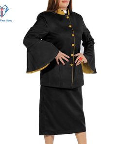 Clergy Suits for Women Black