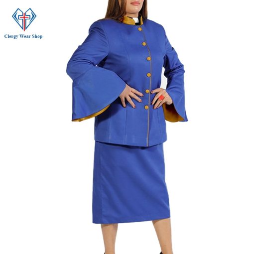 Ladies Church Suits Blue