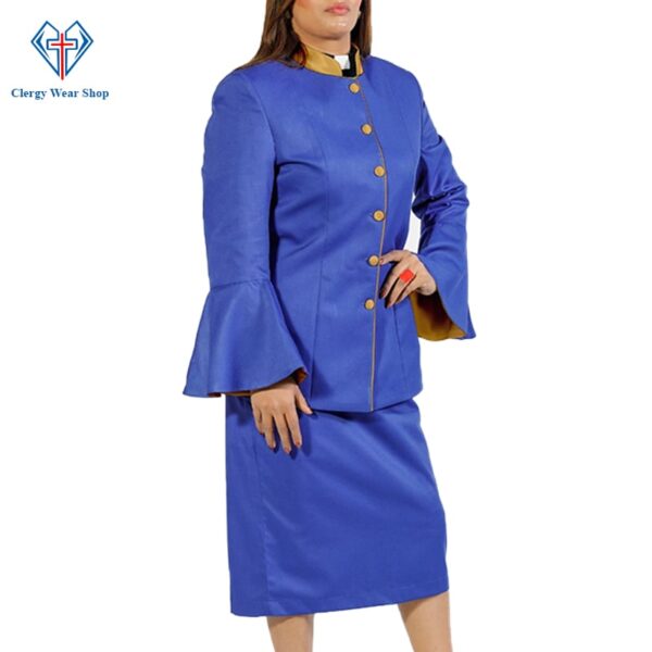 Ladies Church Suits Blue