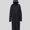 Monastic Black Hooded Robe