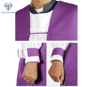 Clergy Chimere Purple (3)